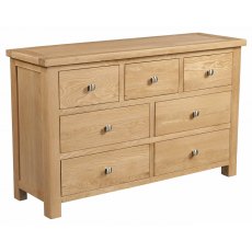 Bristol Oak 3 over 4 Chest of Drawers