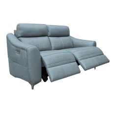 G Plan Monza Recliner 2 Seater Sofa - Leather