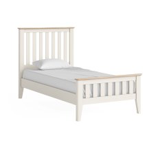 Oxford Painted 3'0 Slatted Bed (Off White)