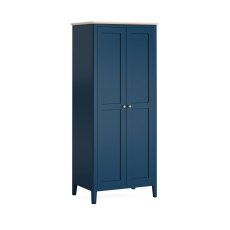 Oxford Painted Full hanging Wardrobe (Blue)