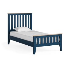 Oxford Painted 3'0 Slatted Bed (Blue)