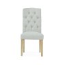 Wellington Natural Button Back Upholstery Chair