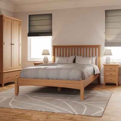 Omega Oak Bedroom