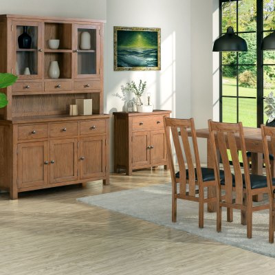 Bristol Rustic Oak Living and Dining Furniture