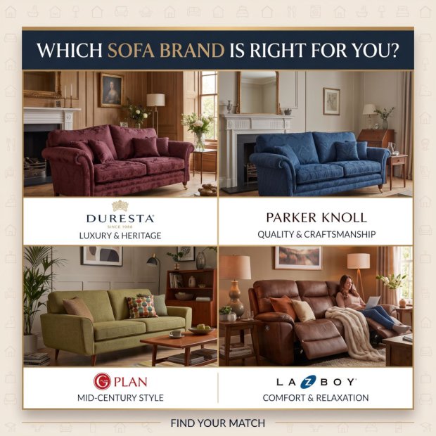 Duresta, Parker Knoll, G Plan, La-Z-Boy: Which Sofa Brand Is Right For You?