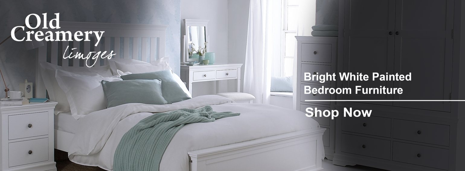 Limoges White Painted Bedroom Furniture