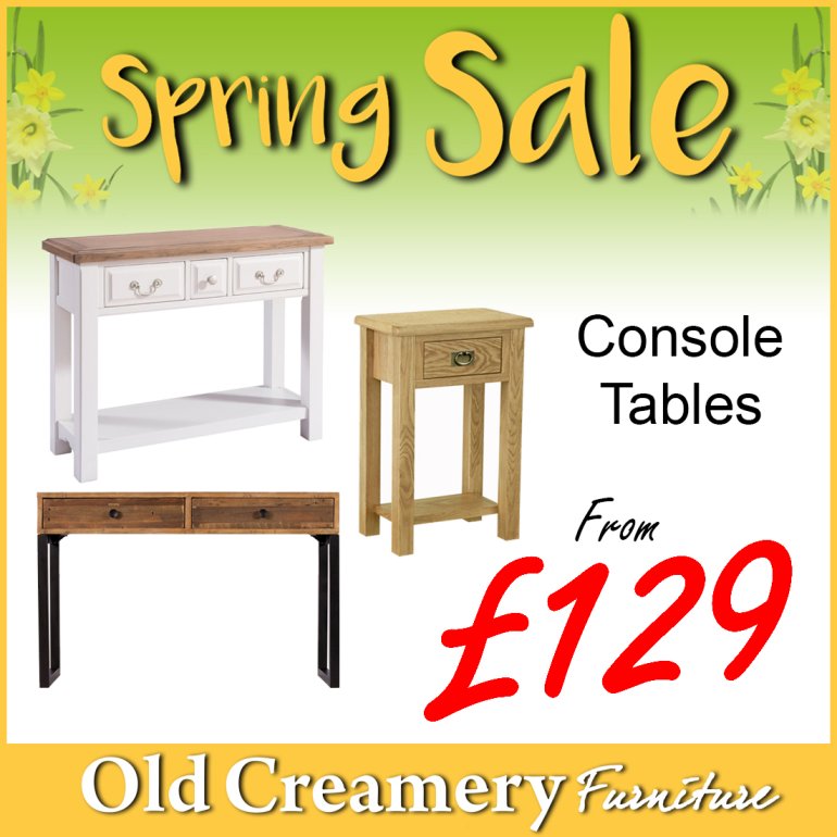 Console Table - Spring Sale