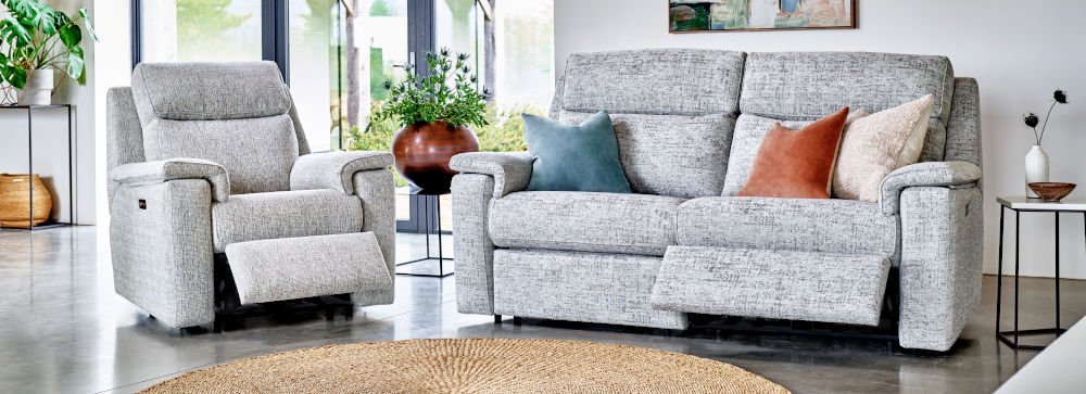 G Plan Ellis sofa & chair