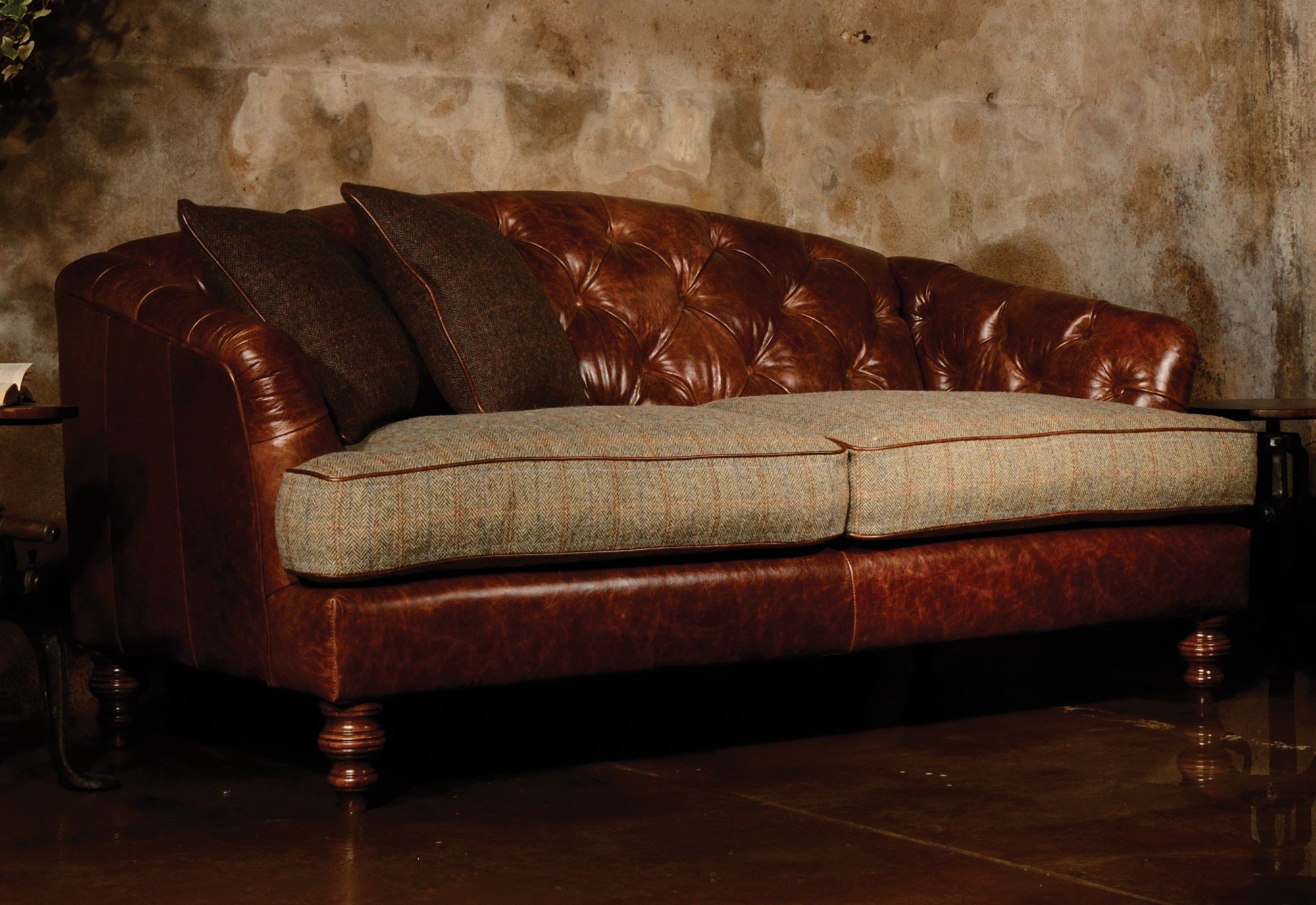 Tetrad Tetrad Harris Tweed Dalmore Petit Sofa Old Creamery Furniture