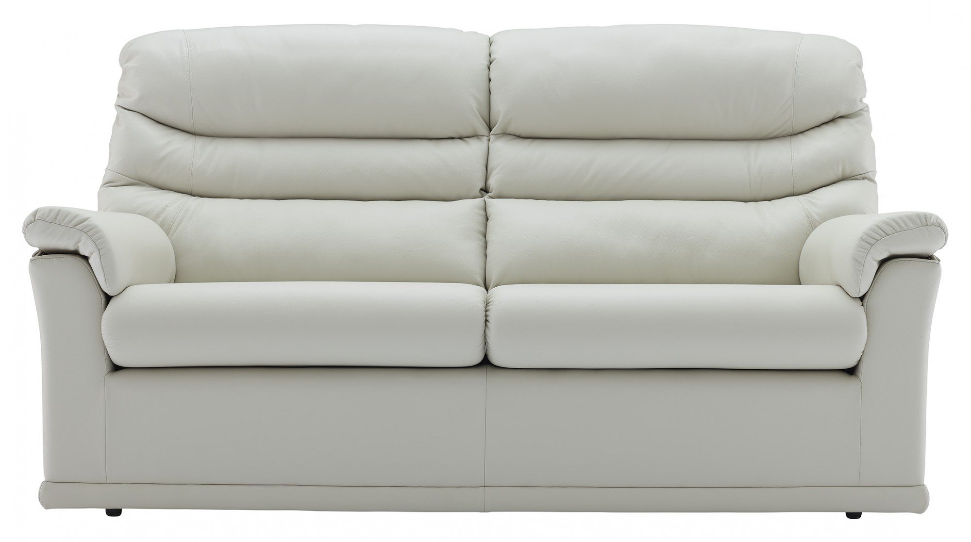 G Plan Malvern 3 (2) Seater Sofa Leather Old Creamery Furniture