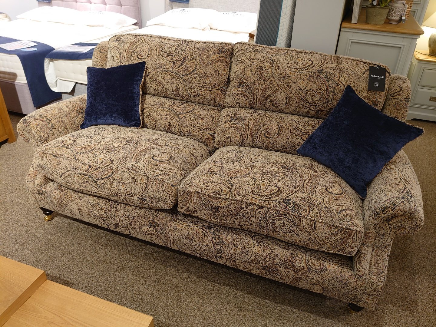 Parker Knoll Oakham Large 2 Seater Sofa For Sale Old Creamery Furniture