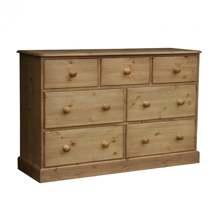 Woodies Woodies Pine 3 + 2 + 2 Jumper Chest of Drawers Old Creamery Furniture