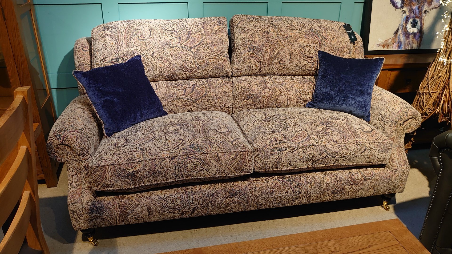 Clearance Parker Knoll Armchair with Power Footrest Old Creamery