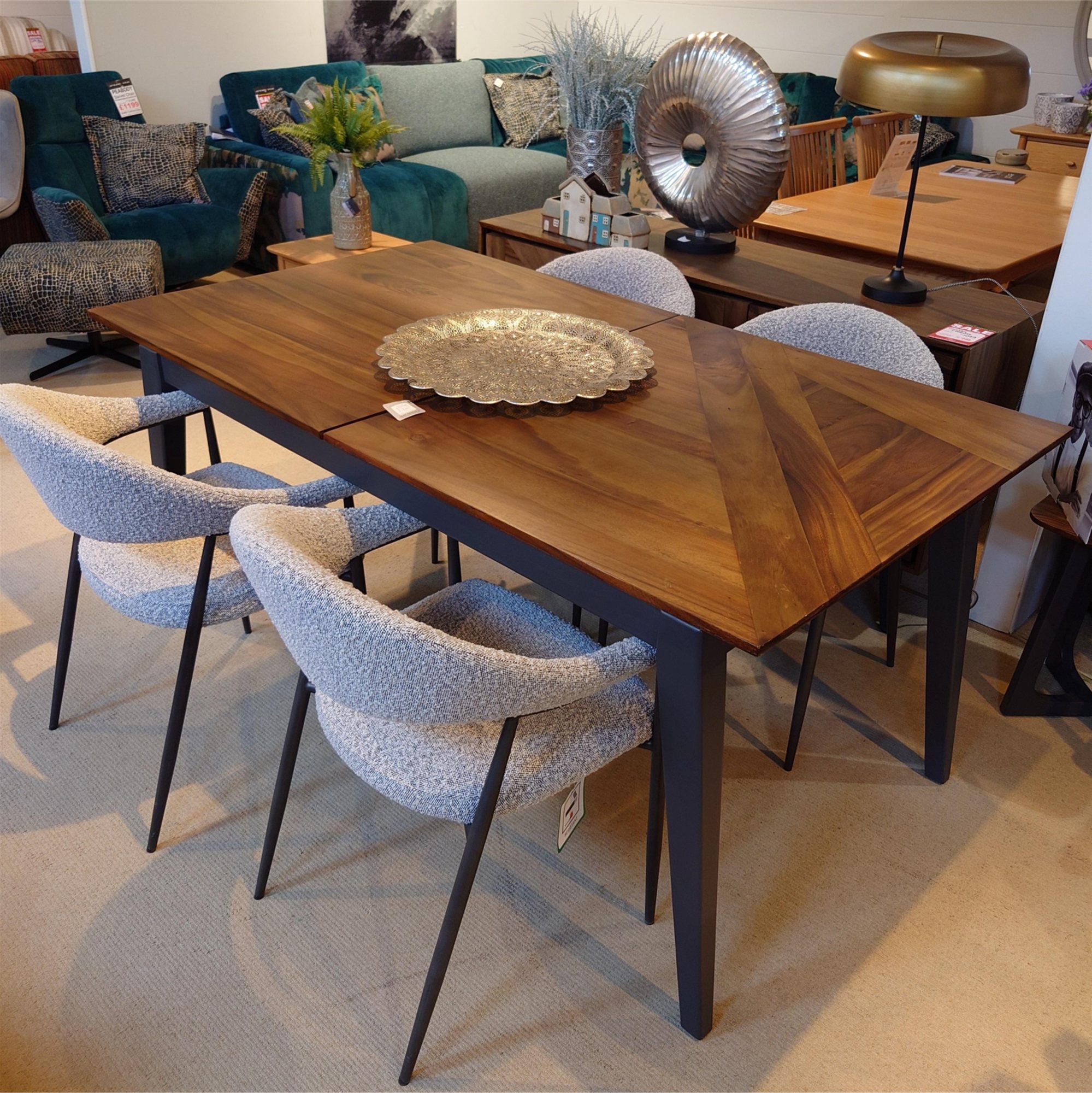 Anderson solid wood dining table discount