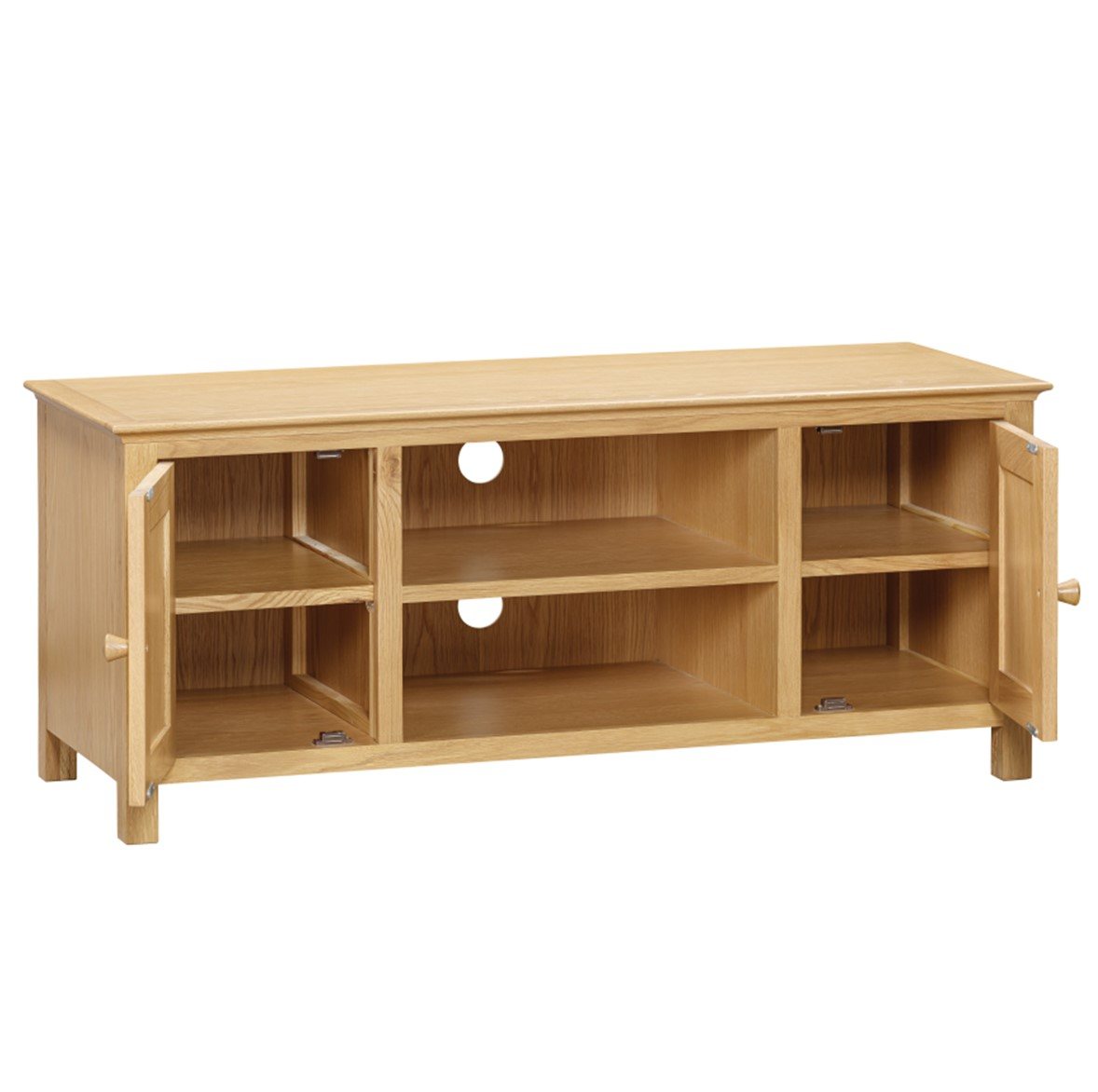 Portland Oak Portland Oak Large TV Unit Old Creamery Furniture