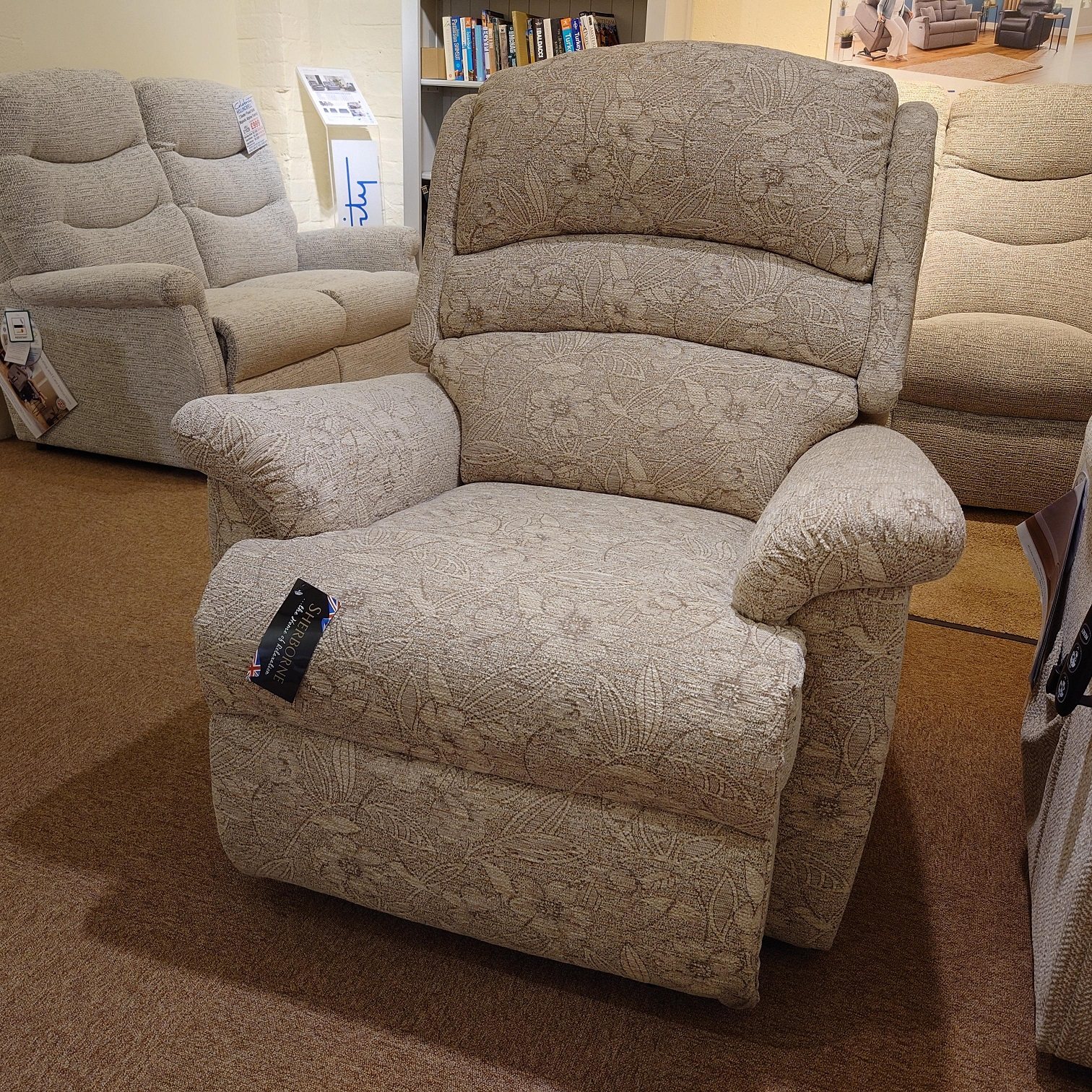 Clearance Sherborne Olivia Manual Recliner Old Creamery Furniture