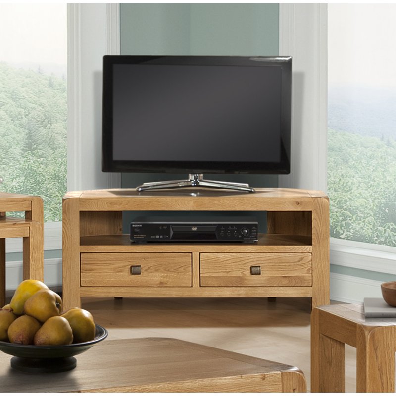 Avon Oak Furniture Avon Oak Wide Television Unit