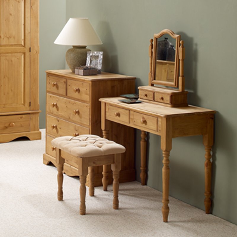 Woodies Woodies Pine 3 Drawer Bedside