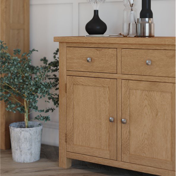 Bristol Bristol Oak 2 Door Sideboard