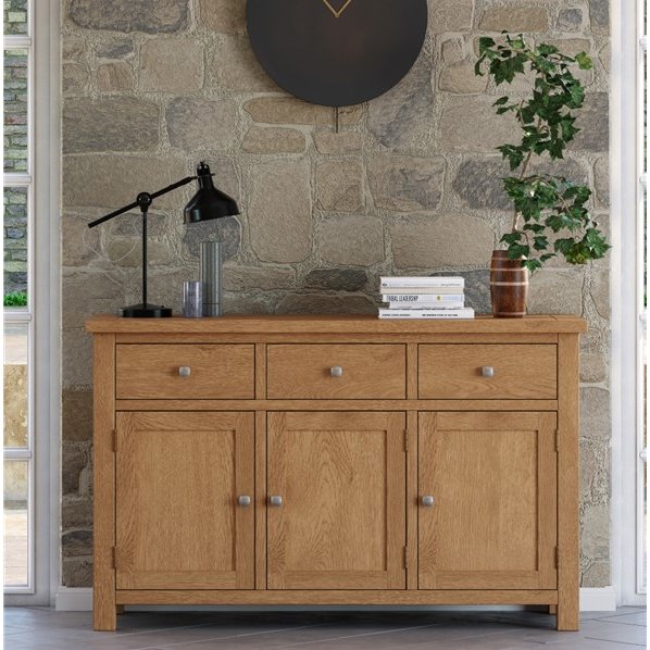 Bristol Bristol Oak 3 Door Sideboard