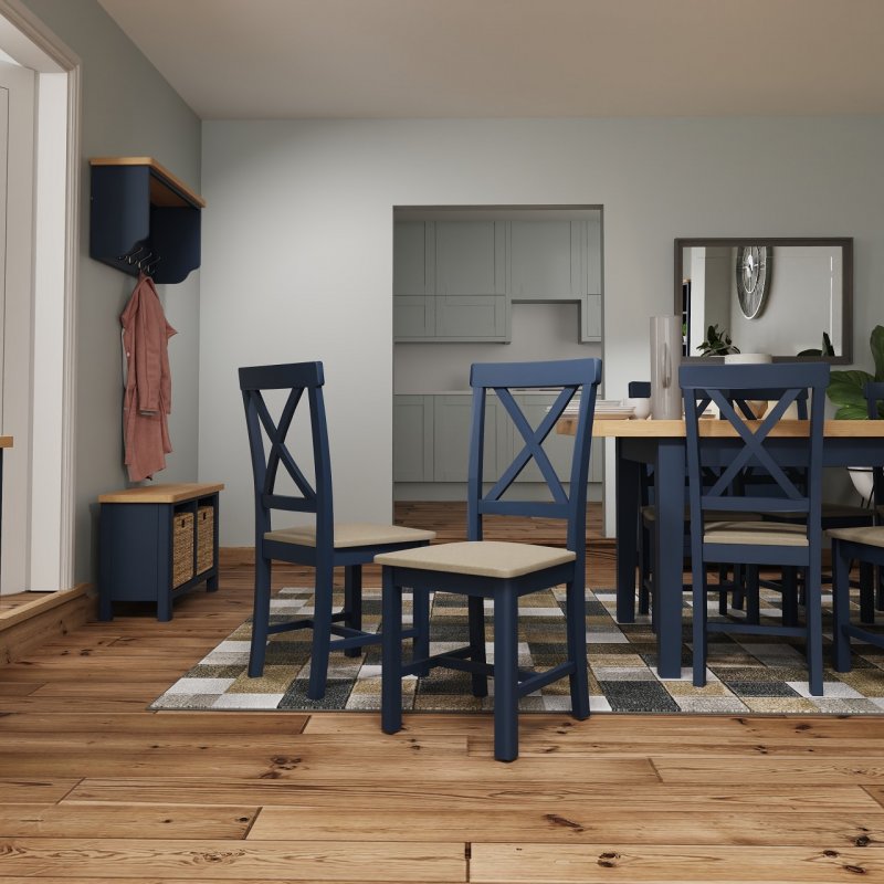 Sigma Sigma Blue Chair