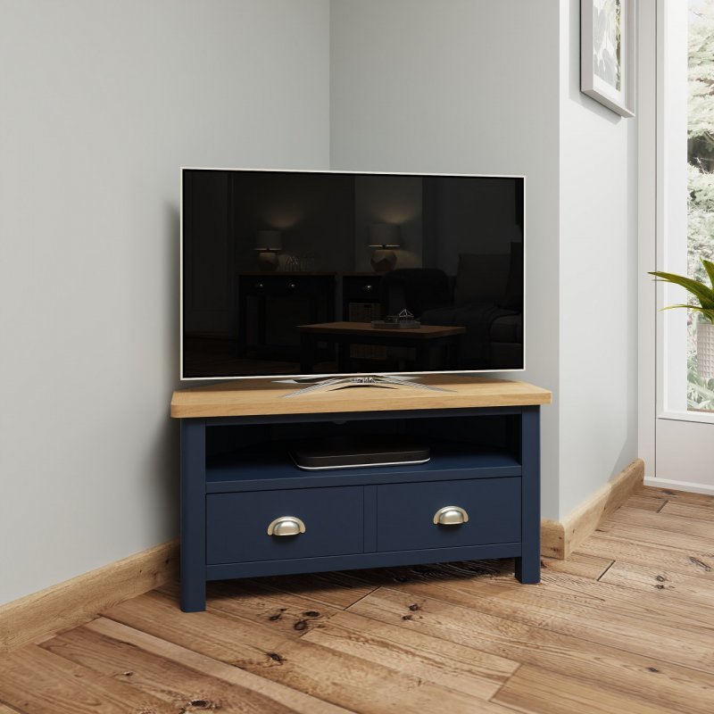 Sigma Sigma Blue Corner TV Unit