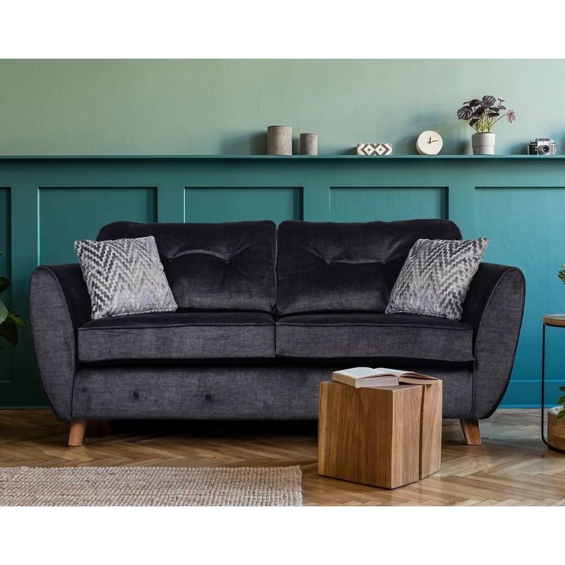 GFA Greenwich 3 Seater Sofa - Graphite
