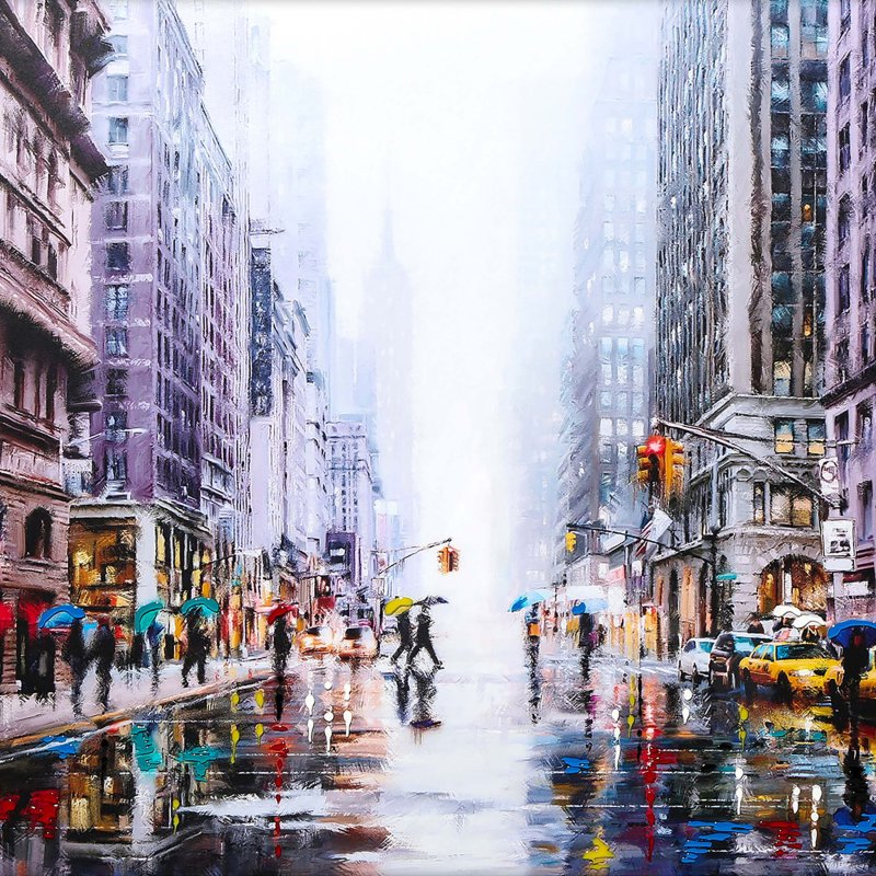 Artwork Artwork Rainfall on 5th Avenue