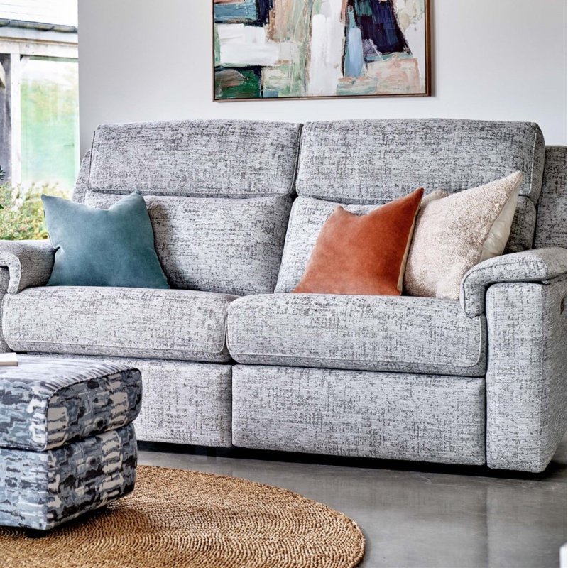 G Plan Furniture G Plan Ellis Fixed Large Sofa - Leather