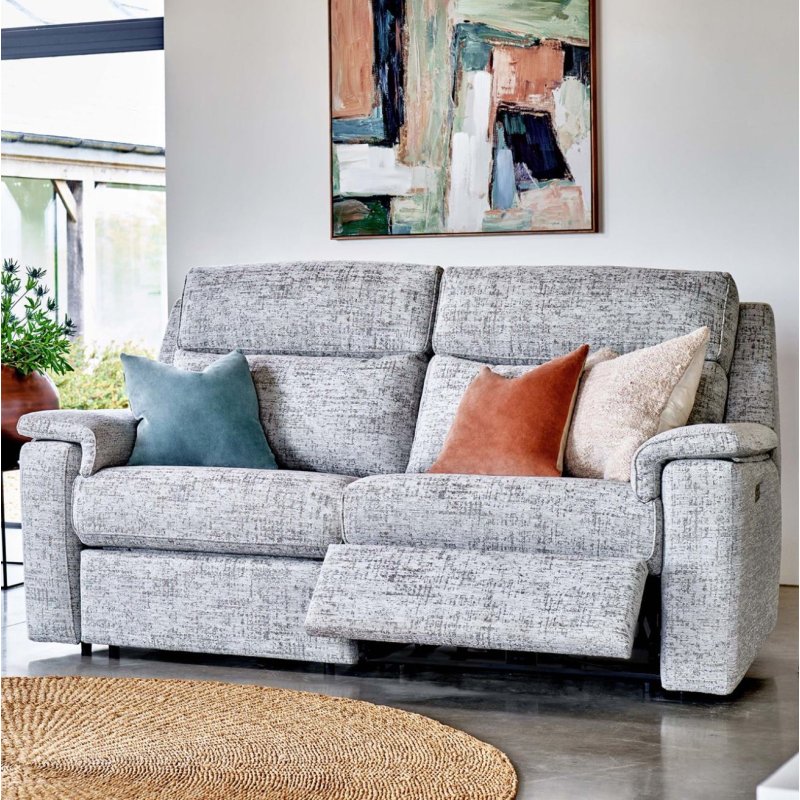 G Plan Furniture G Plan Ellis Recliner Large Sofa - Fabric