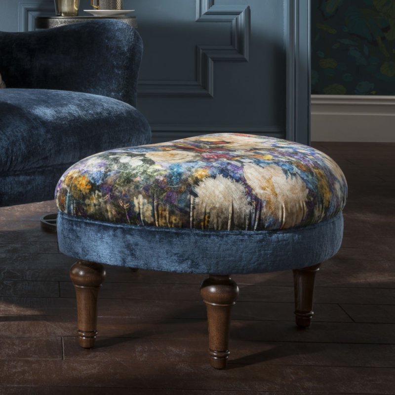 Spink & Edgar Spink & Edgar Crawford Velvet Footstool