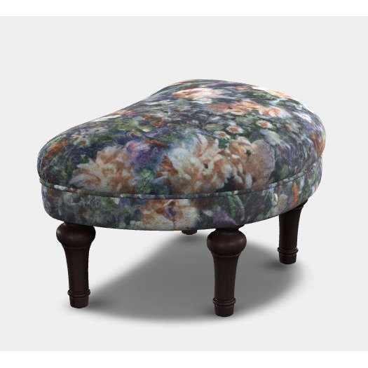 Spink & Edgar Spink & Edgar Crawford Velvet Footstool