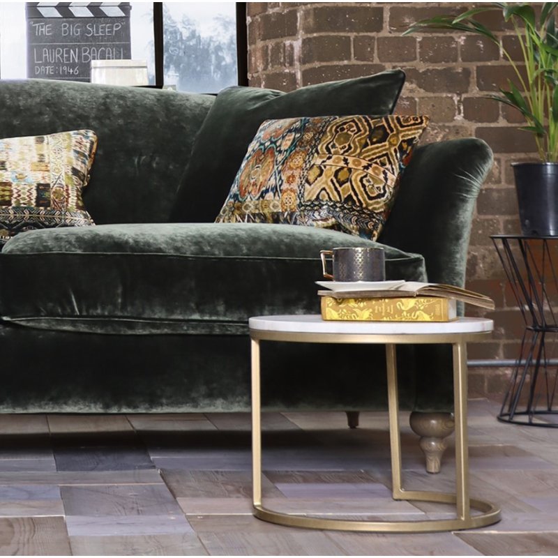 Spink & Edgar Spink & Edgar Lamour Velvet Grand Sofa