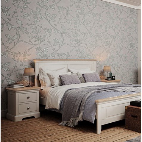 Lugano Painted Bedroom Lugano All Hanging Double Wardrobe