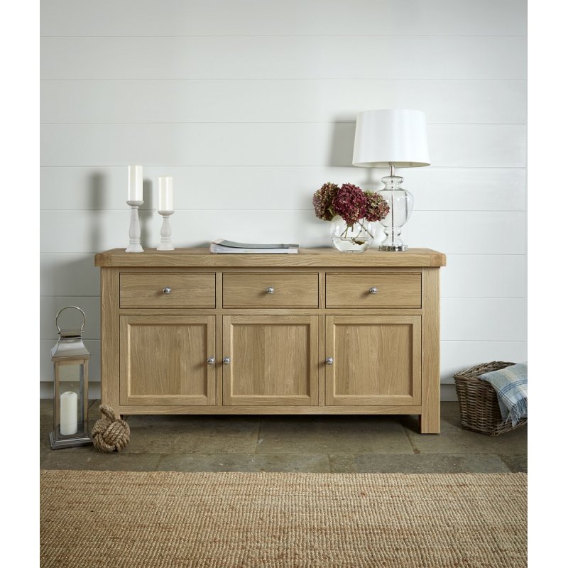 Wellington Oak Large Sideboard