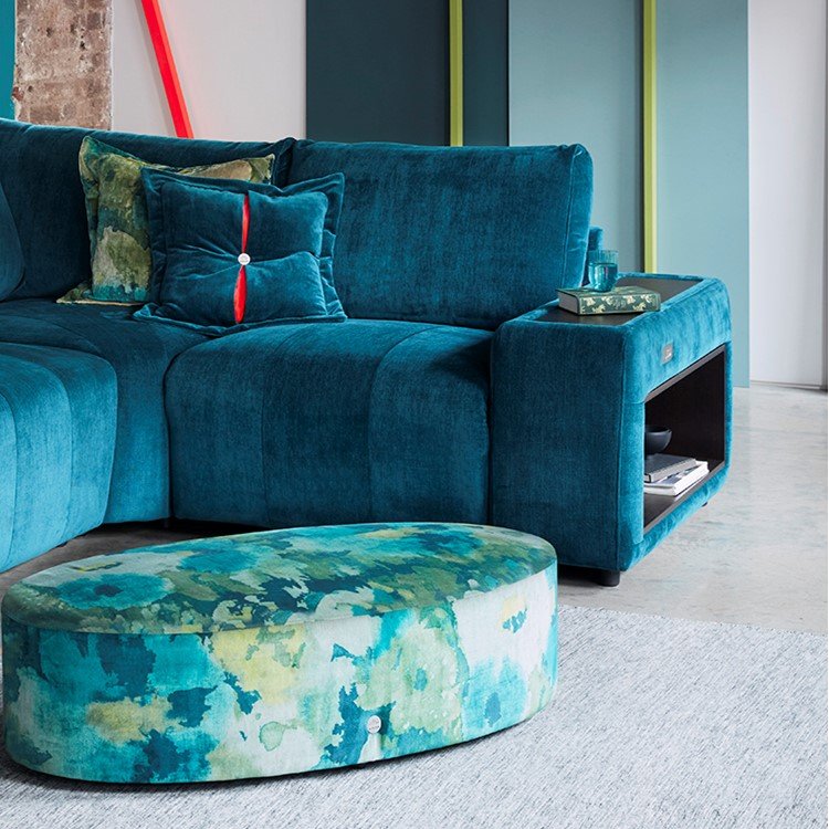 G Plan Furniture Jay Blades X G Plan Morley Round Swivel Footstool