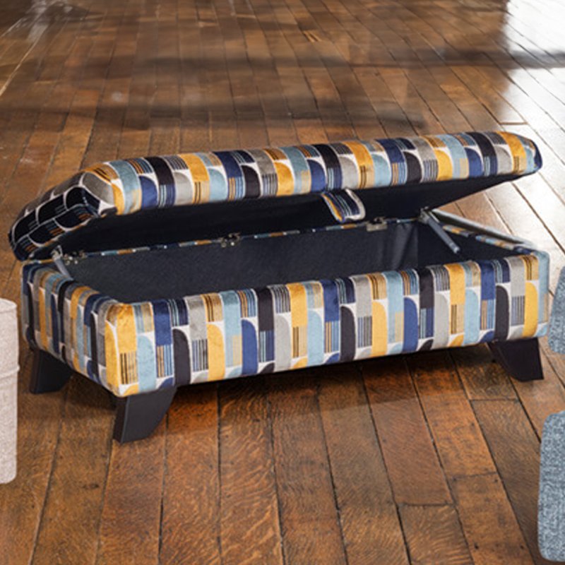 Alstons Upholstery Porto Footstool