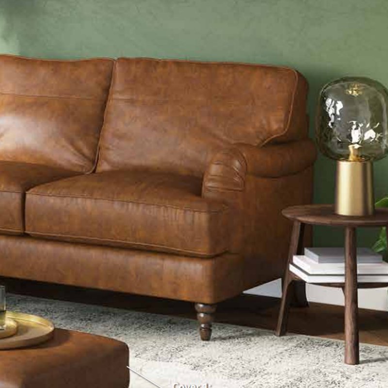Beatrix 3 Seater Sofa (Leather)