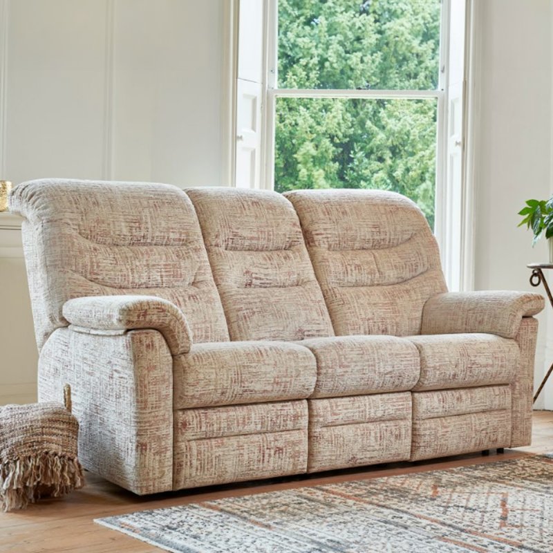G Plan Furniture G Plan Ledbury Fixed 3 Seater Sofa - Leather