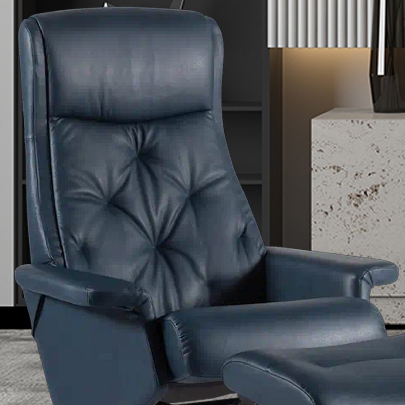 Scandi 1120 Recliner Chair with Footstool Old Creamery Furniture