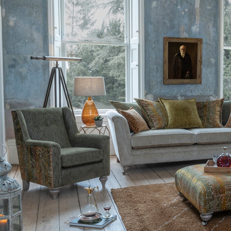 Alstons Upholstery Wynwood 3 Seater Standard Back Sofa