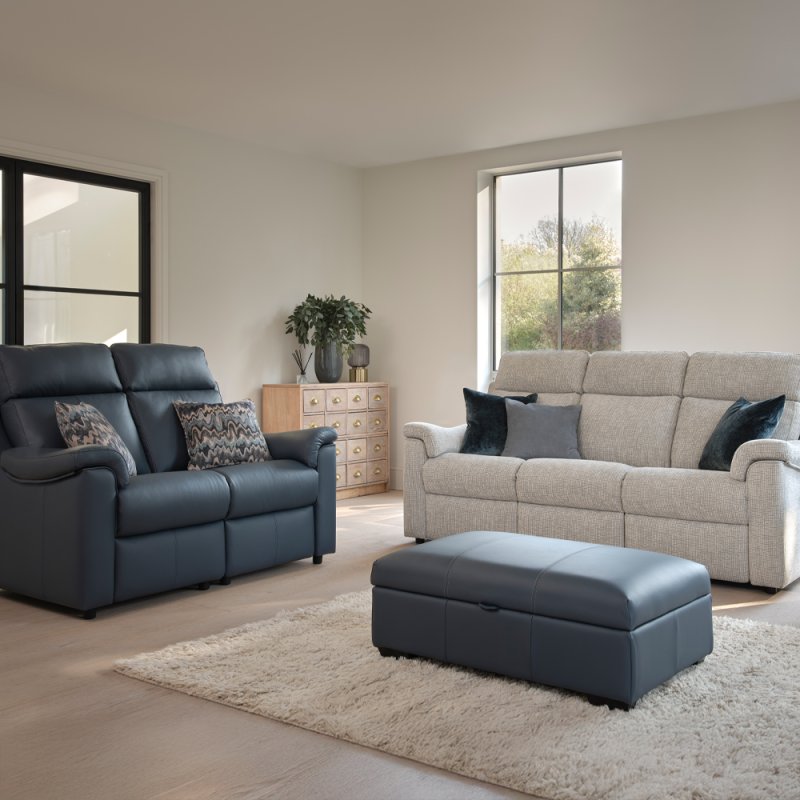 Parker Knoll Parker Knoll Arizona 2 Seater Sofa - Power Recliner with Power Headrest & Lumbar