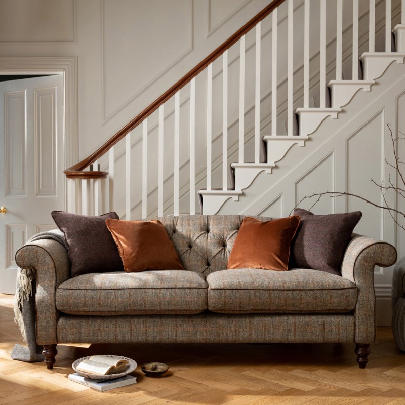 Tetrad Tetrad Harris Tweed Argyll Petit Sofa