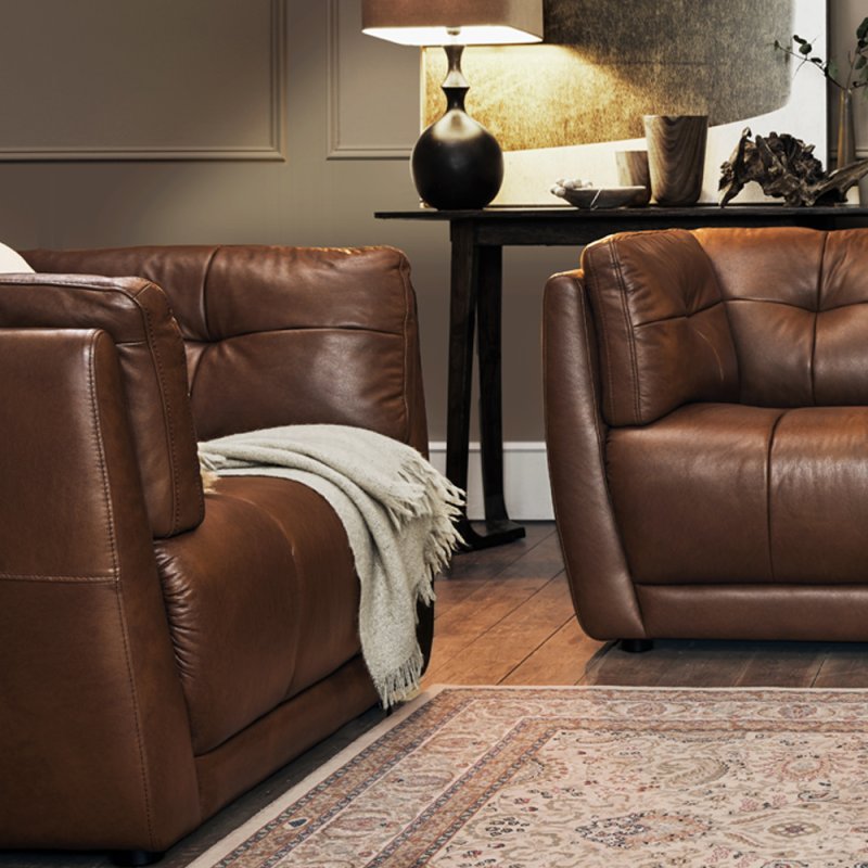 Old Creamery Specials Theo 3 Seater Leather Sofa