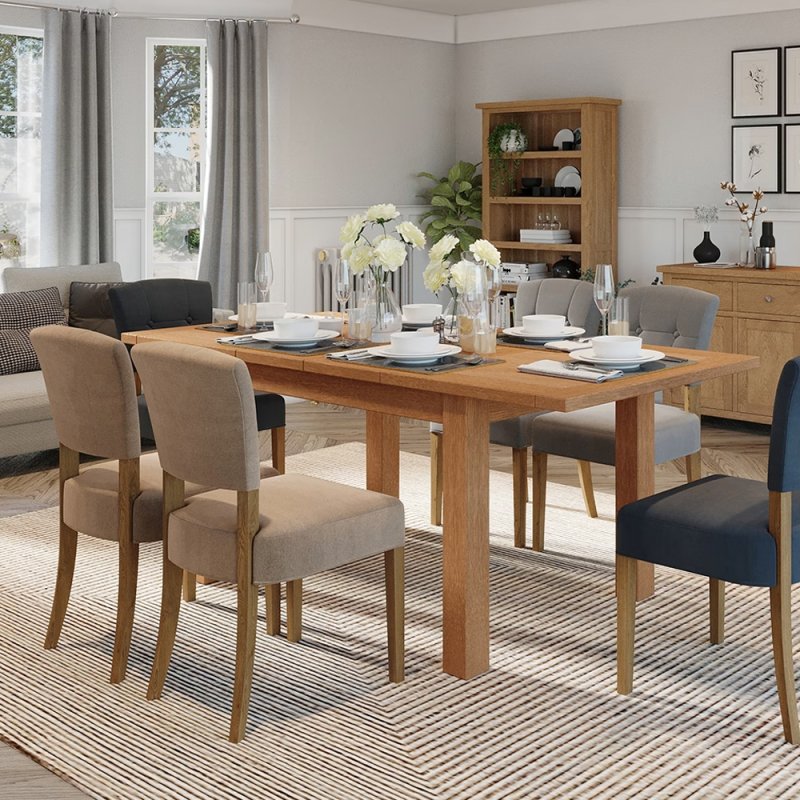 Bristol Bristol Oak Open Back Dining Chair