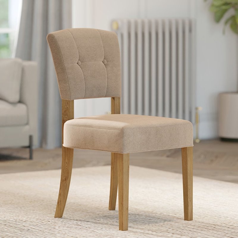 Bristol Bristol Oak Open Back Dining Chair