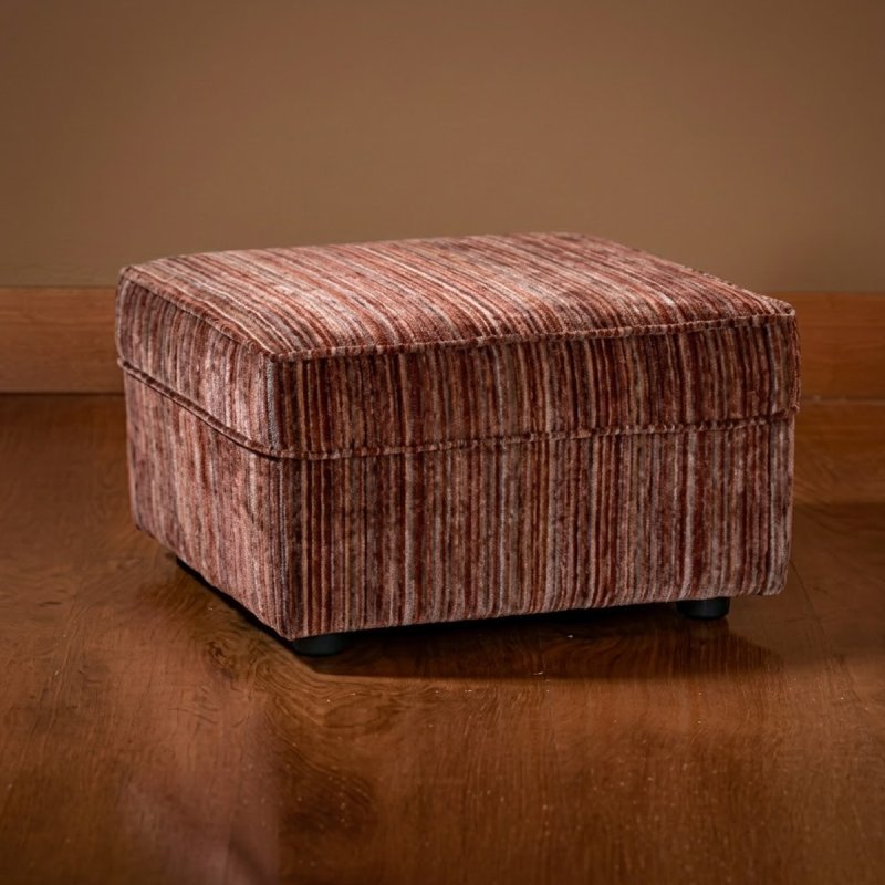 Alstons Upholstery Cambridge Legged Ottoman