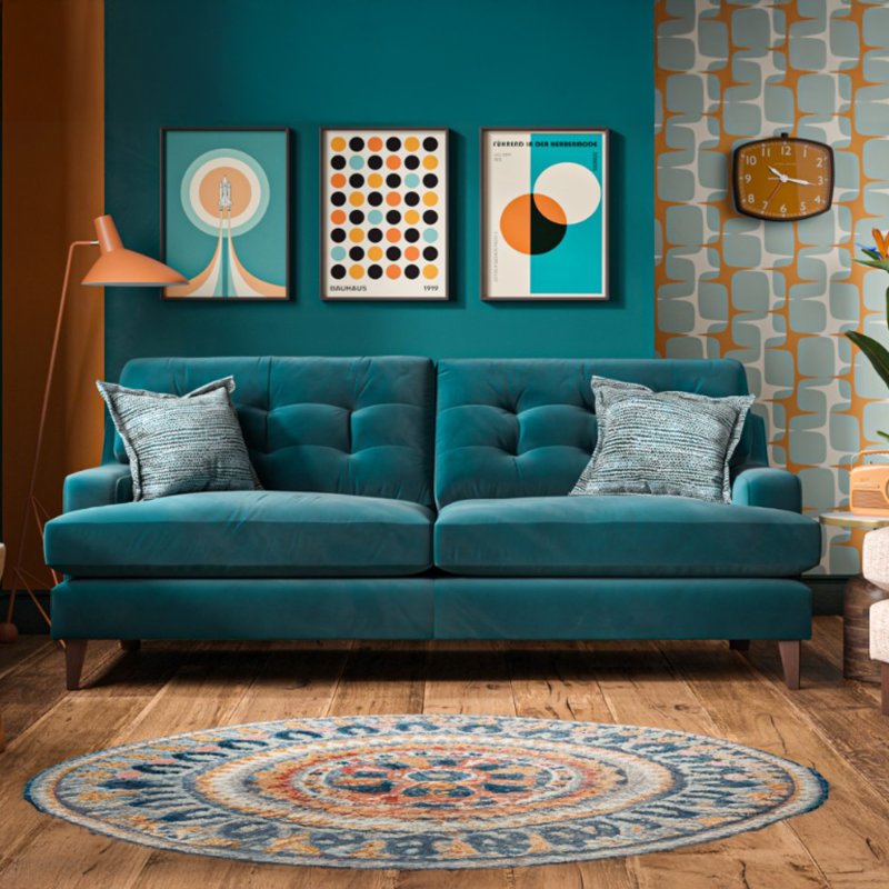 G Plan Furniture G Plan Amelia Fixed 2.5 Seater Sofa - Fabric