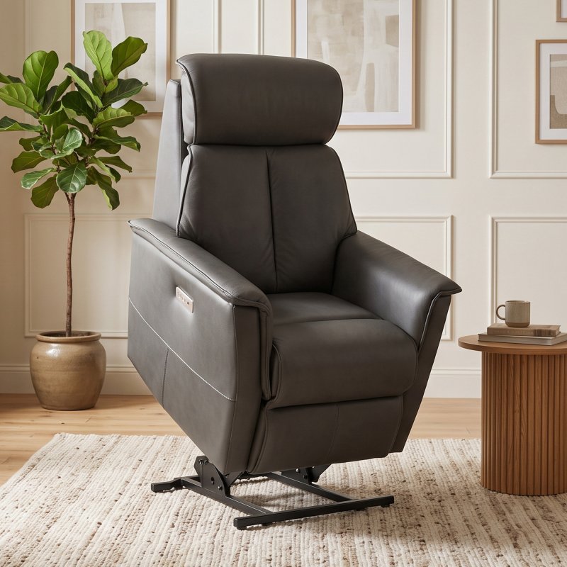 G Plan Furniture G Plan Kelson Elevate Armchair - Leather with Heated seats