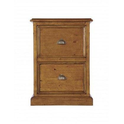 Raffles Dark 2 Drw Filing Cabinet